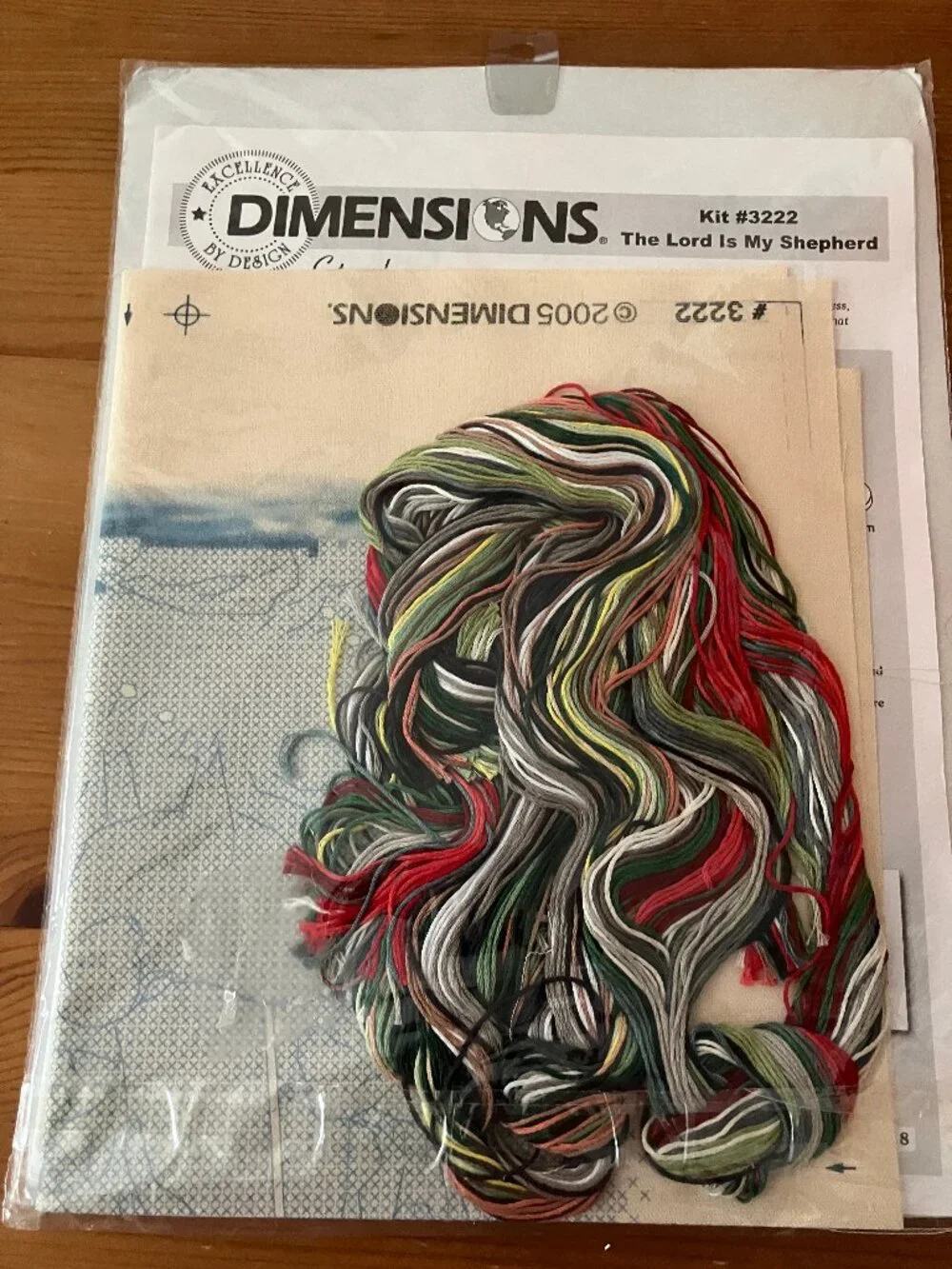 DIMENSIONS Stamped Cross Stitch kit #3222 